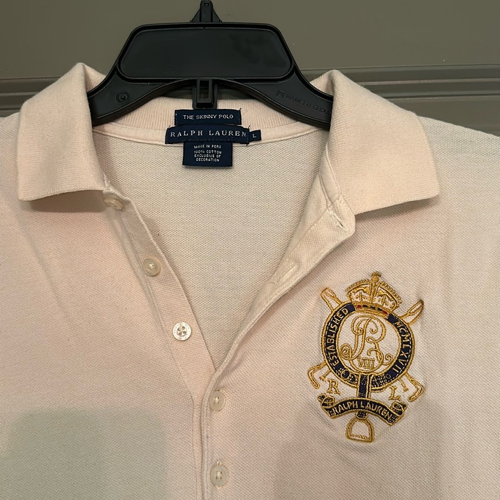 Ralph Lauren The Skinny Polo with Crest - Picture 2 of 3
